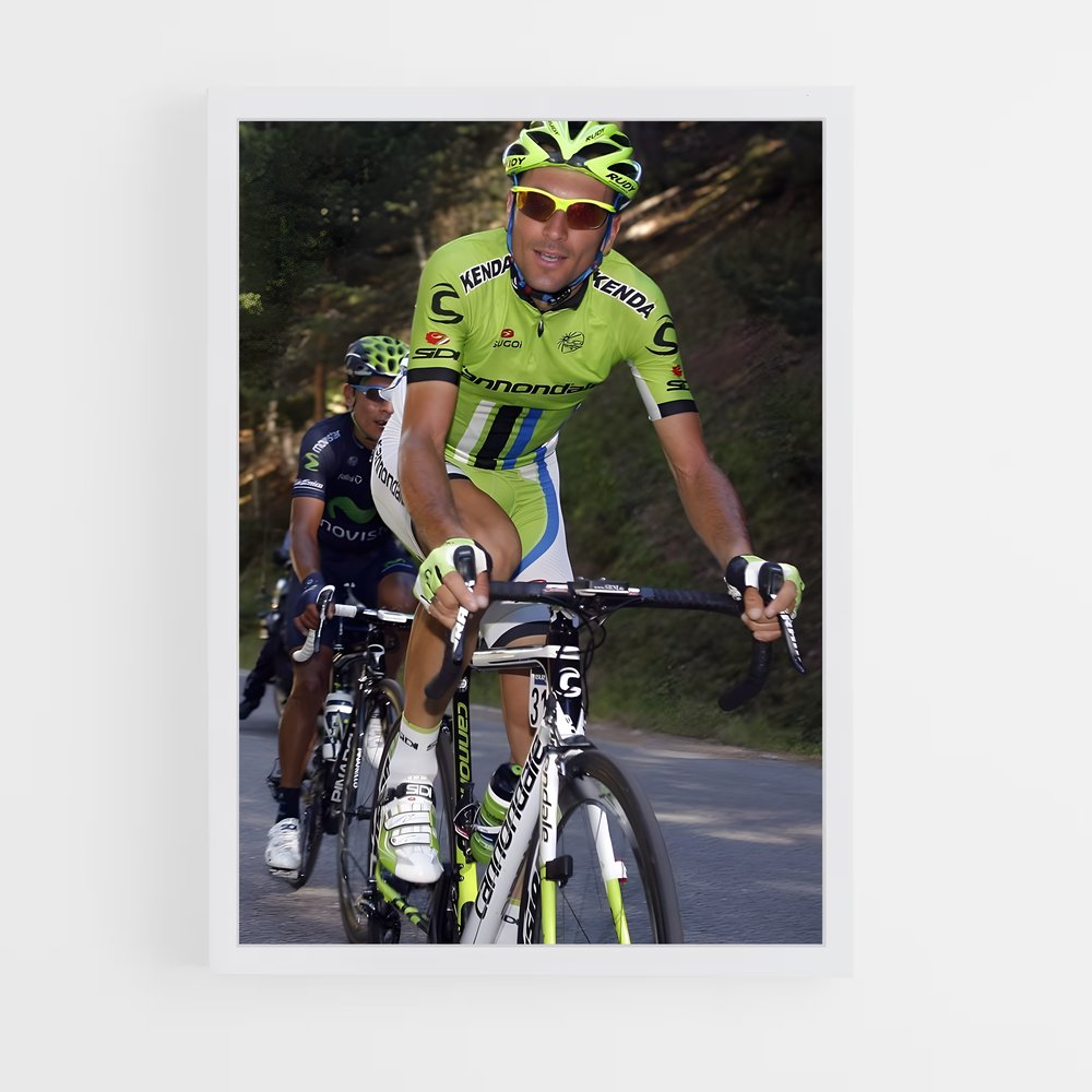 Poster Piste du Voyageur – affiche Cyclisme (vue 3)